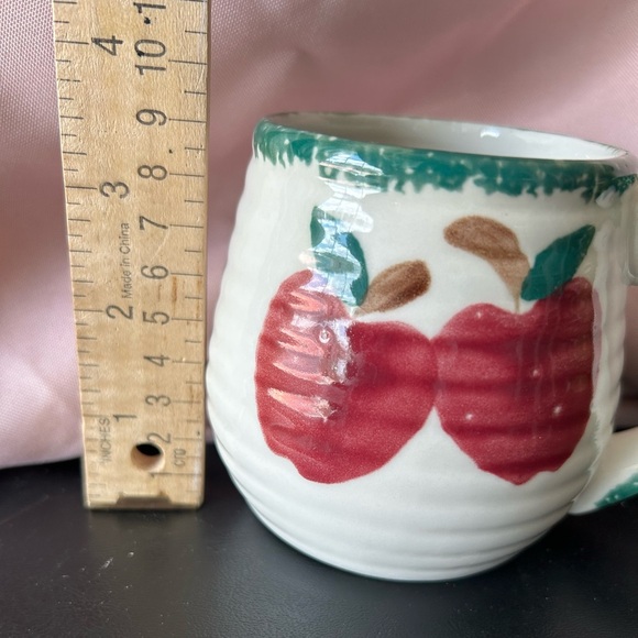 Vintage Country Apple Coffee Mug Tea Cup - Picture 6 of 7